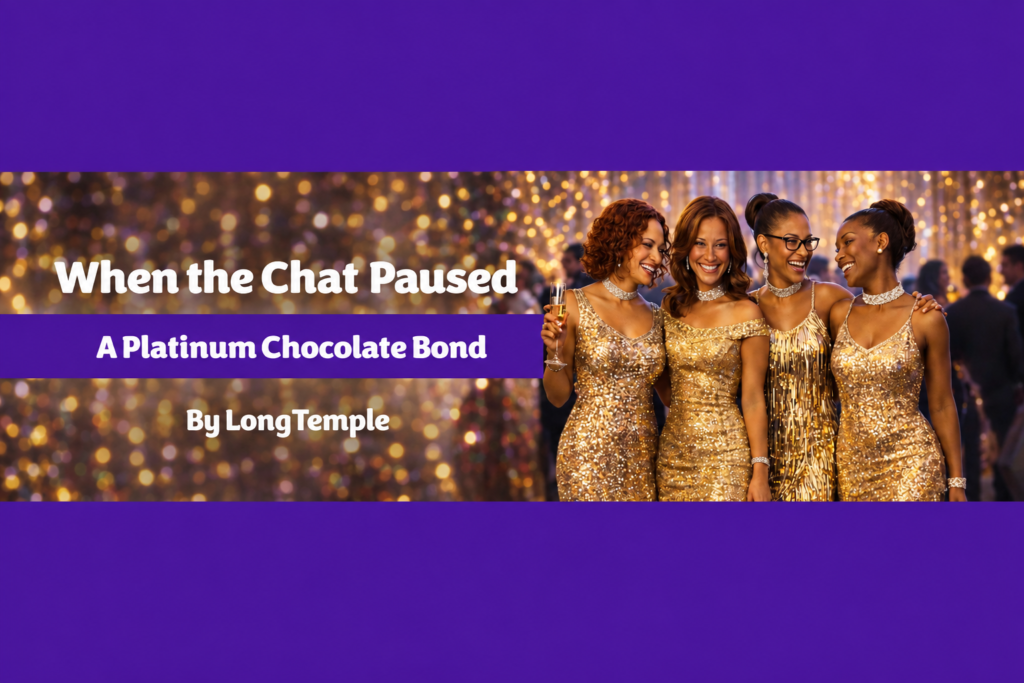 When the Chat Paused: A Platinum Chocolate Bond (The Ebony M. Elite Series)